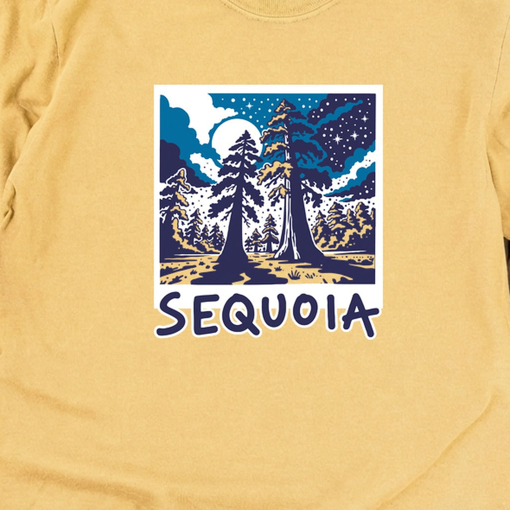Sequoia at Night Cotton Long Sleeve product image 10