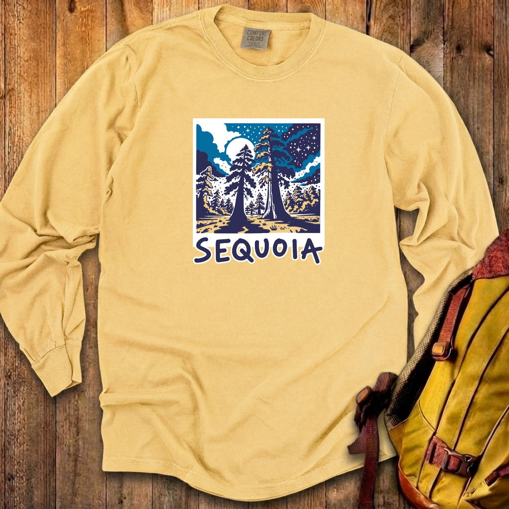 Sequoia at Night Cotton Long Sleeve product image 9