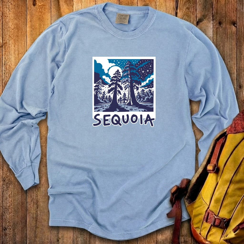 Sequoia at Night Cotton Long Sleeve product image 11
