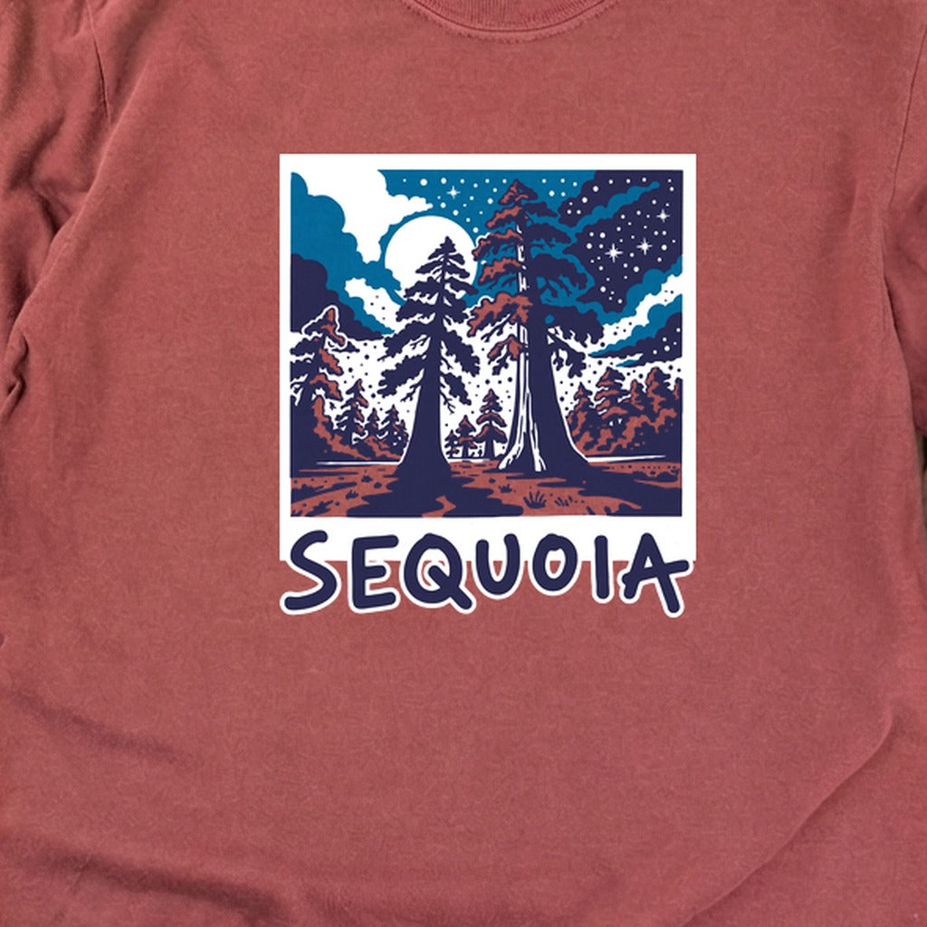 Sequoia at Night Cotton Long Sleeve product image 14