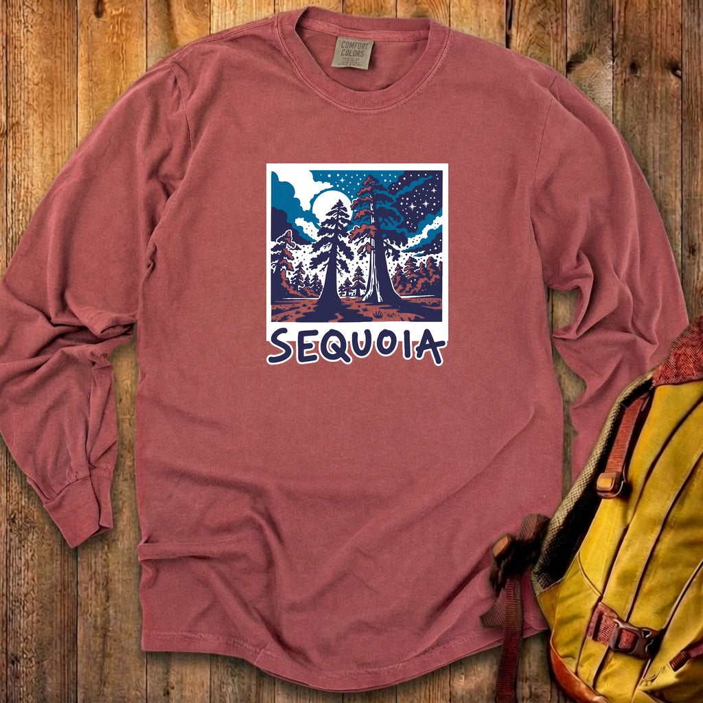 Sequoia at Night Cotton Long Sleeve product image 13
