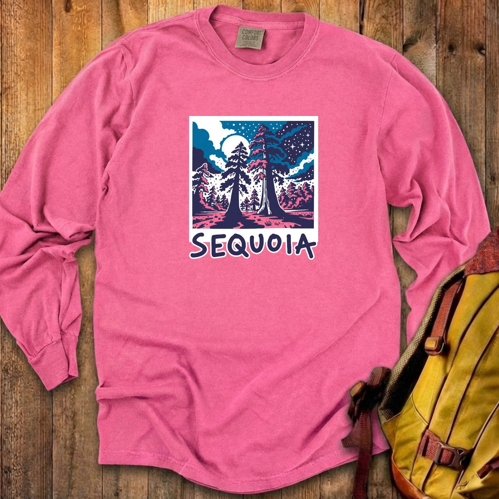 Sequoia at Night Cotton Long Sleeve product image 15