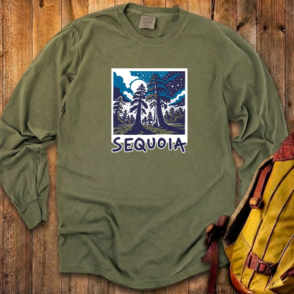 Sequoia at Night Cotton Long Sleeve product image 17
