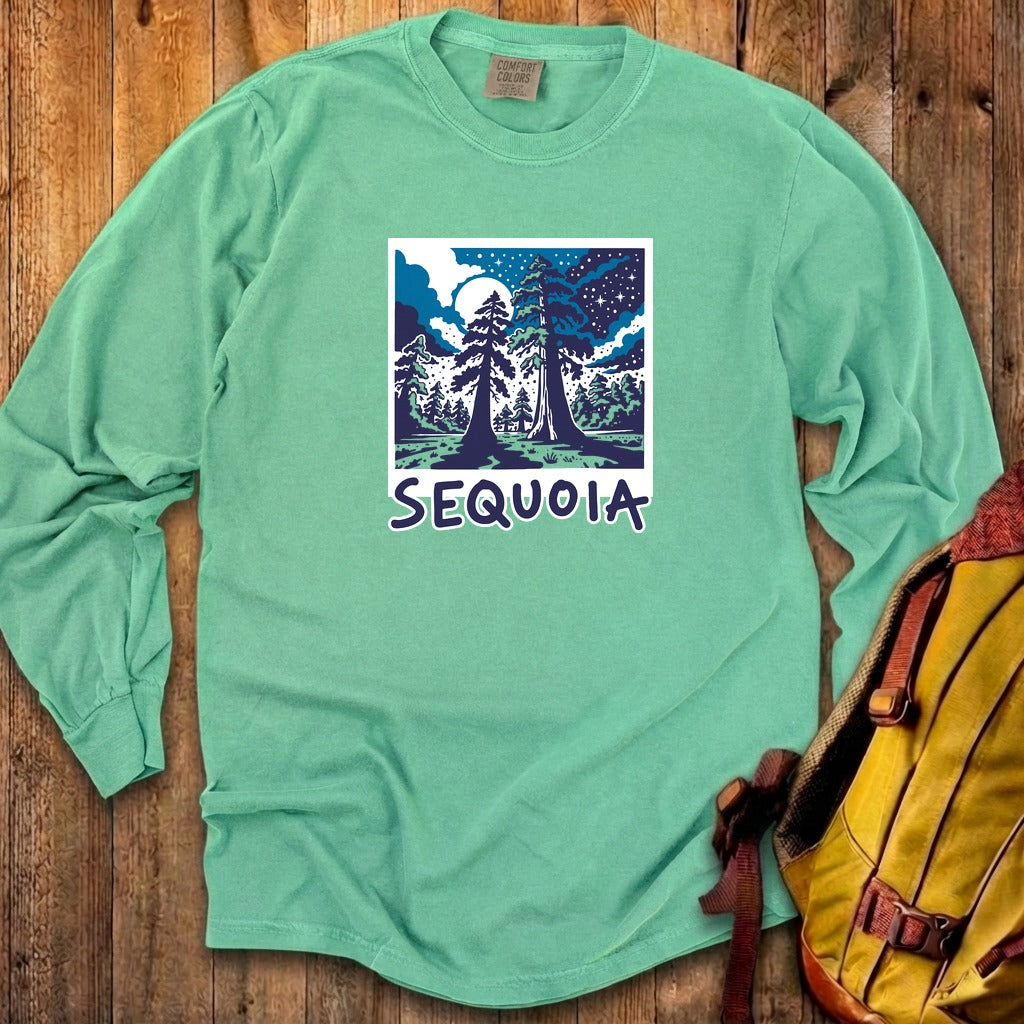 Sequoia at Night Cotton Long Sleeve product image 19