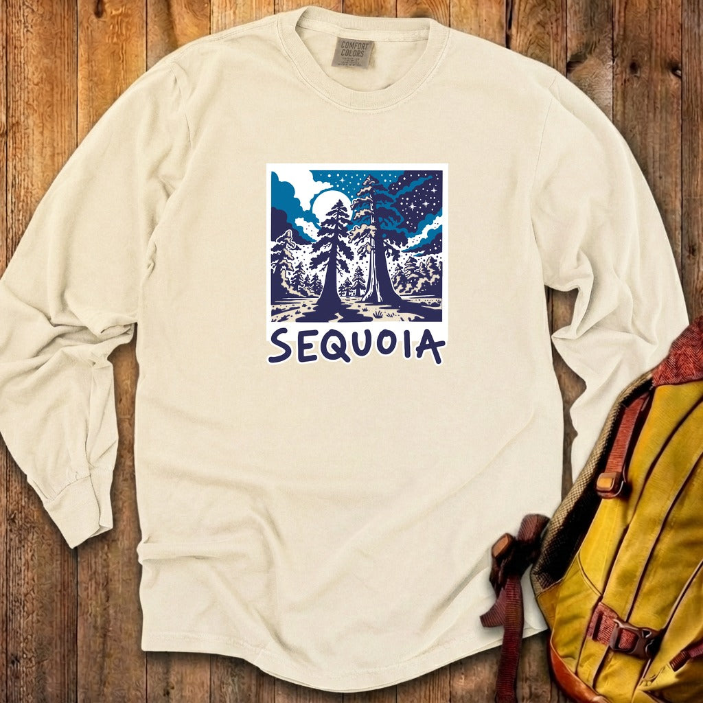 Sequoia at Night Cotton Long Sleeve product image 21