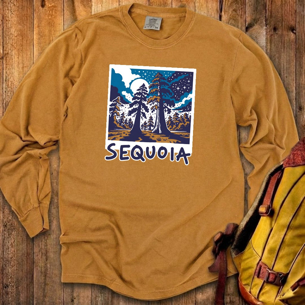 Sequoia at Night Cotton Long Sleeve product image 23