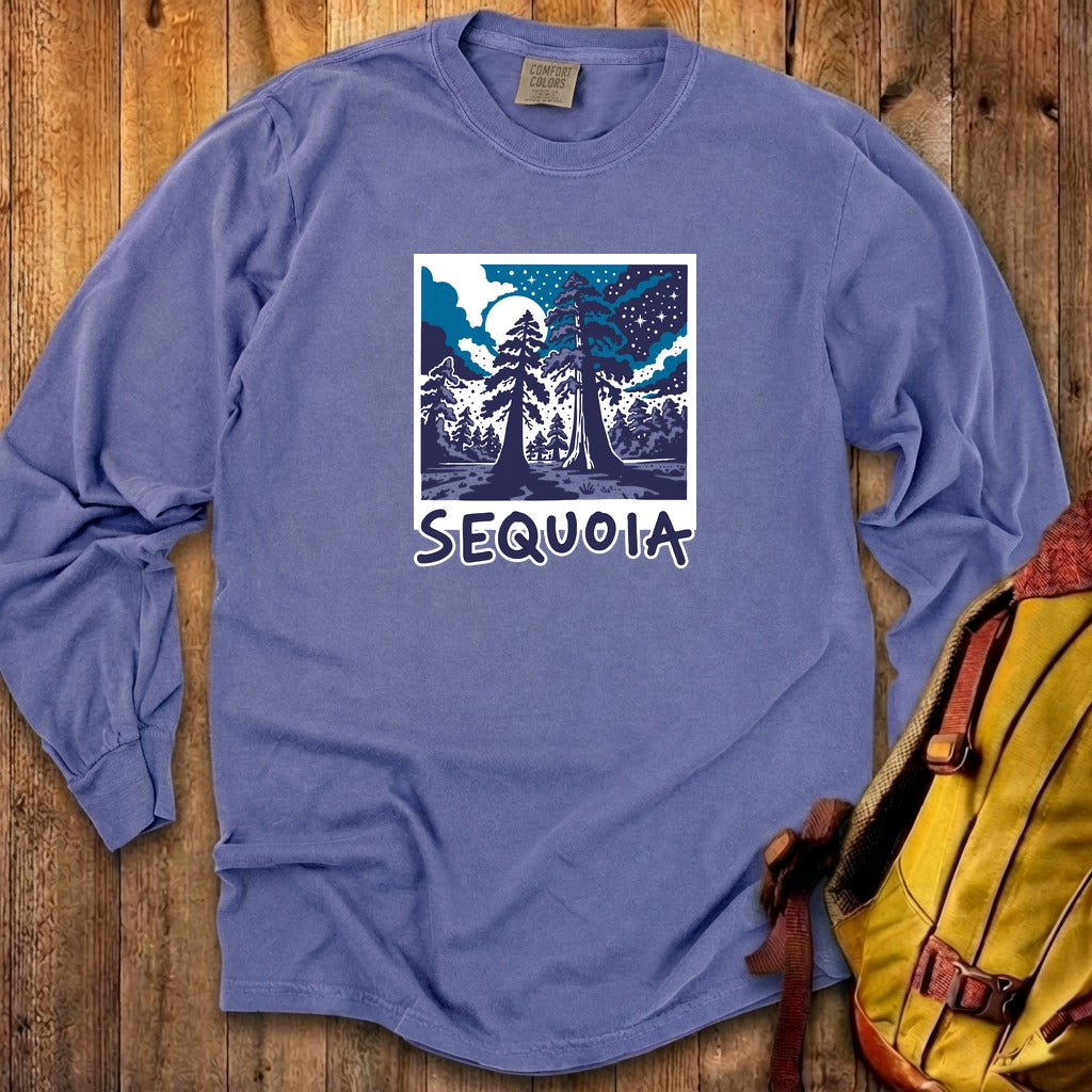 Sequoia at Night Cotton Long Sleeve product image 29