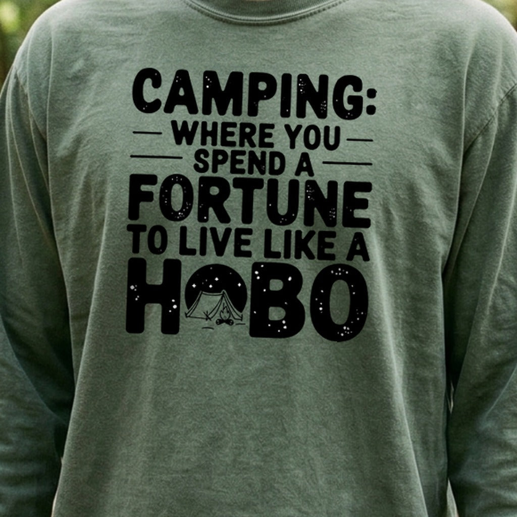 Spend a Fortune Camping Cotton Long Sleeve product image 4