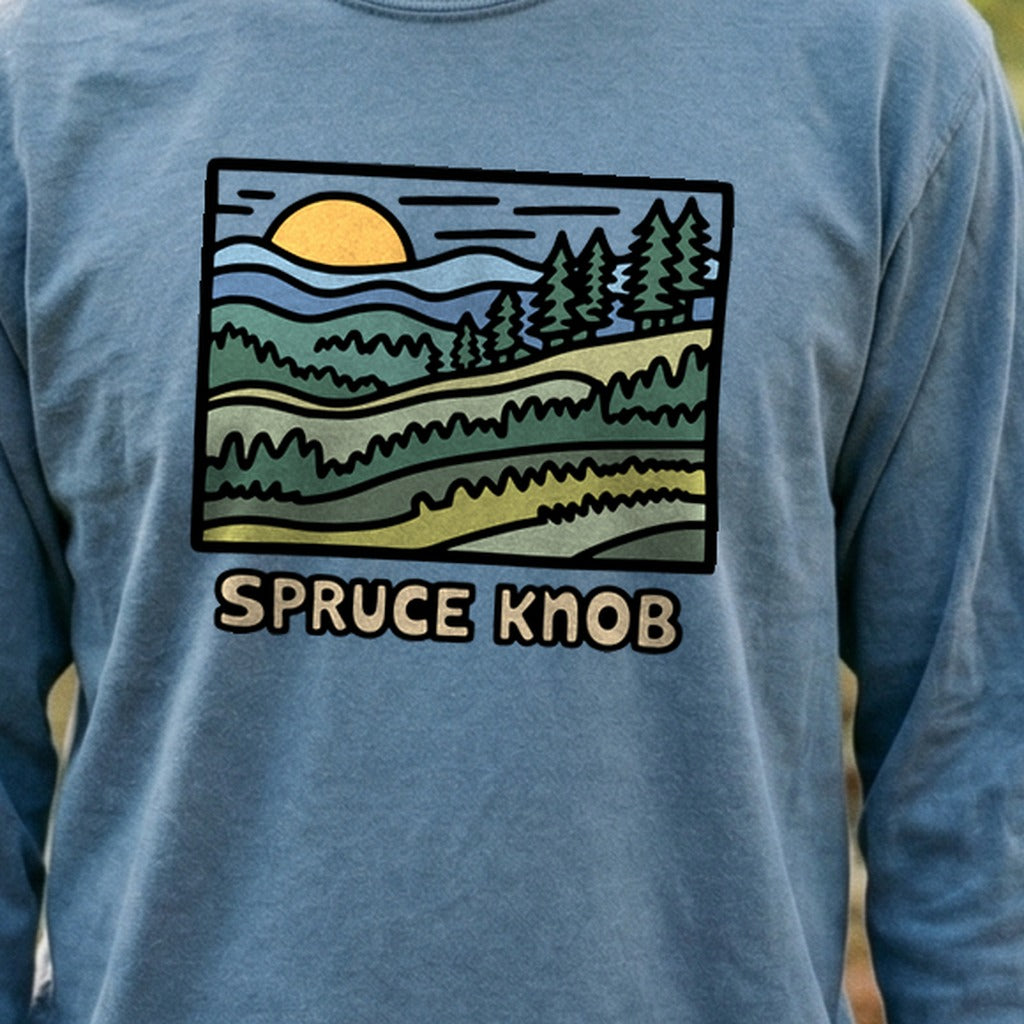 Spruce Knob Cotton Long Sleeve product image 3