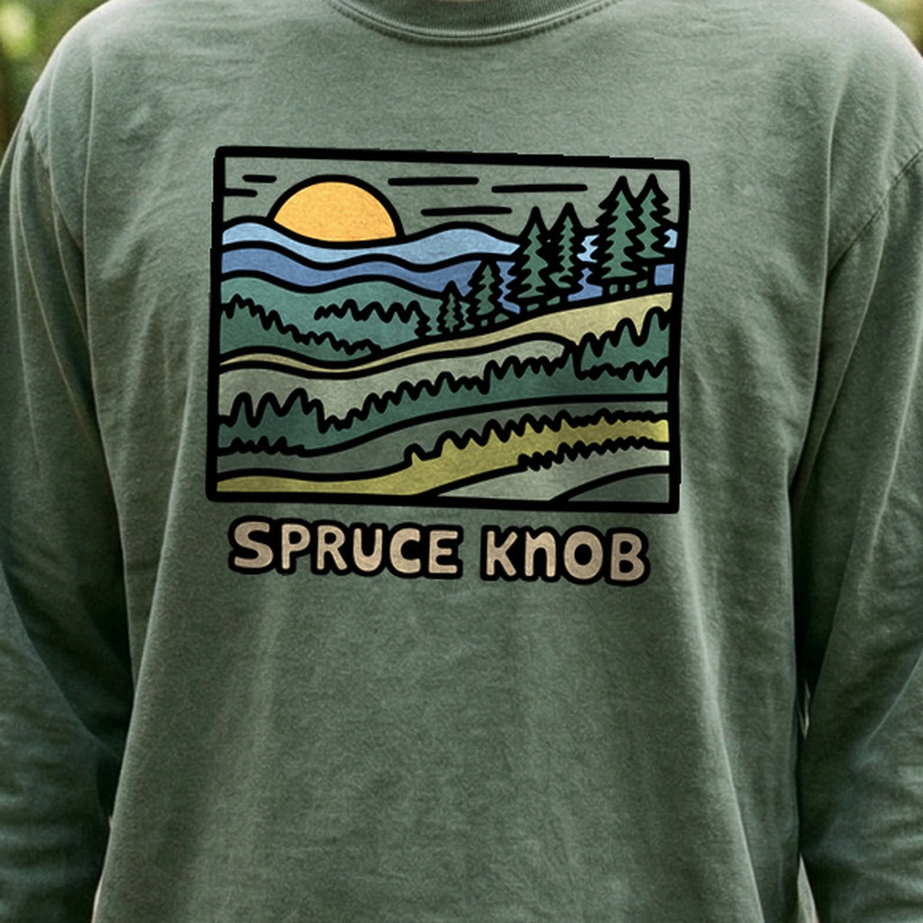 Spruce Knob Cotton Long Sleeve product image 4