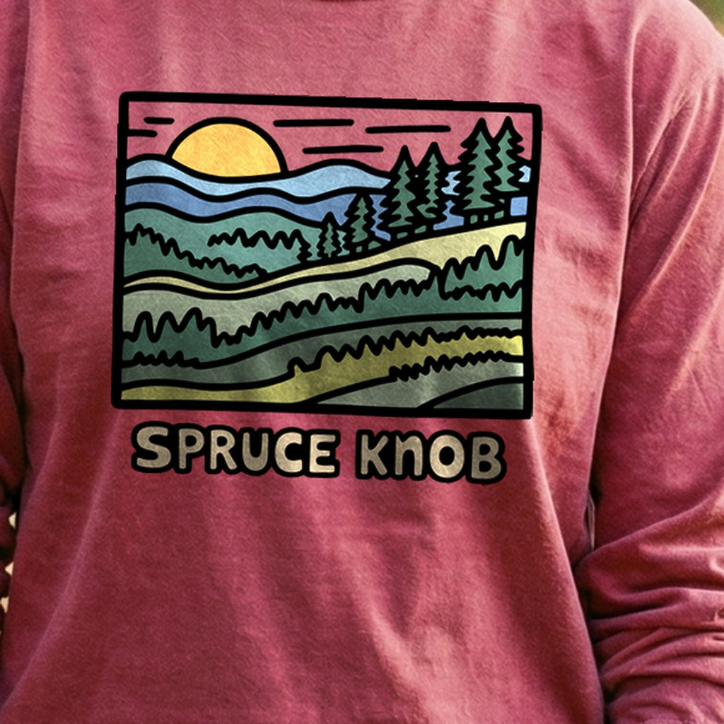 Spruce Knob Cotton Long Sleeve product image 5