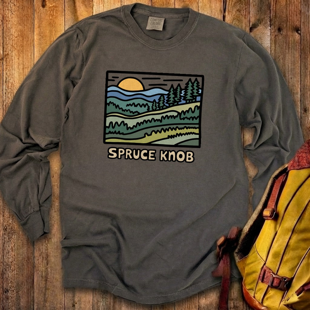 Spruce Knob Cotton Long Sleeve product image 1