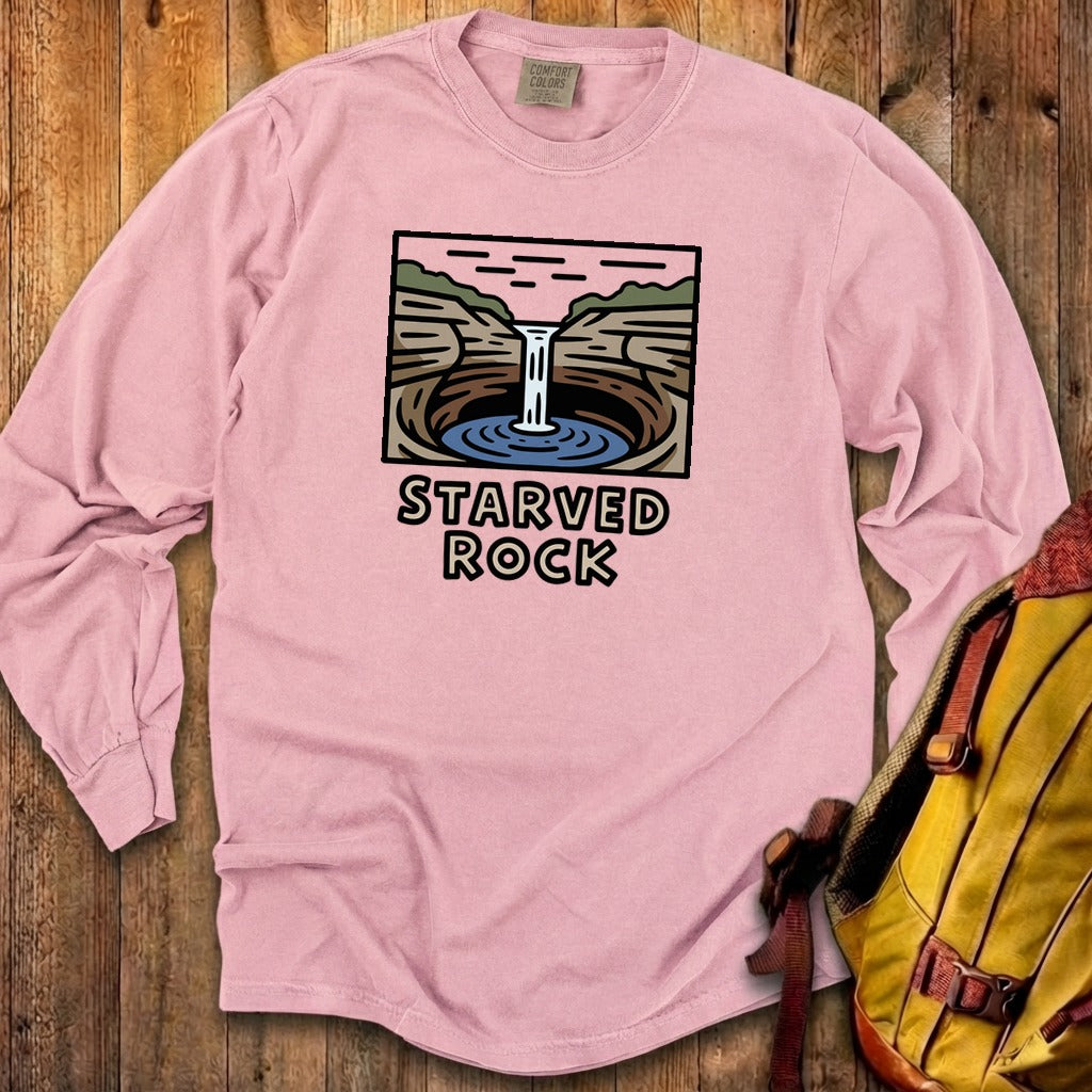 Starved Rock State Park 2 Cotton Long Sleeve product image 7