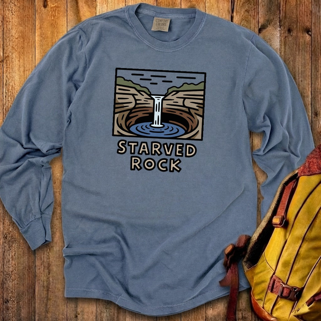 Starved Rock State Park 2 Cotton Long Sleeve product image 9