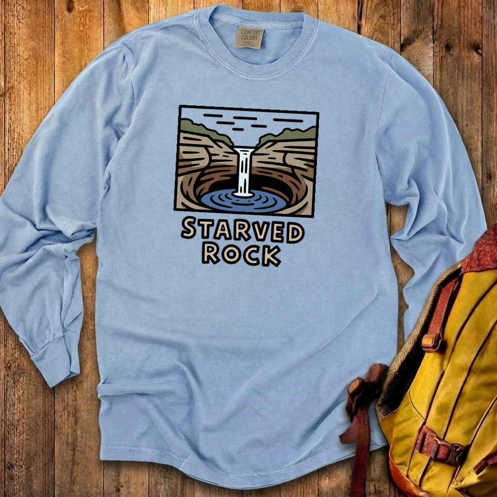 Starved Rock State Park 2 Cotton Long Sleeve product image 13
