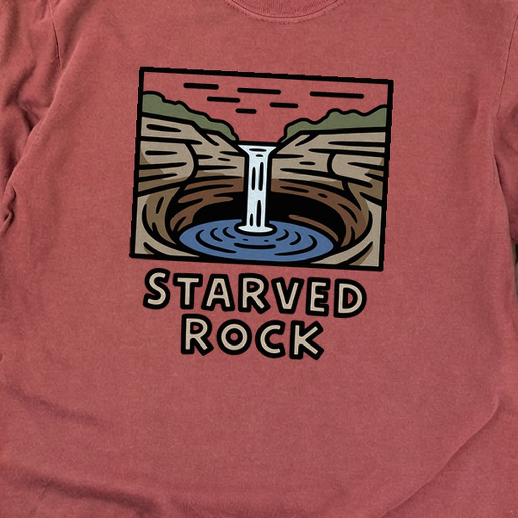 Starved Rock State Park 2 Cotton Long Sleeve product image 16