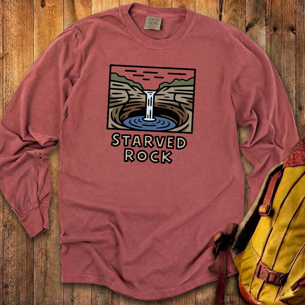 Starved Rock State Park 2 Cotton Long Sleeve product image 15