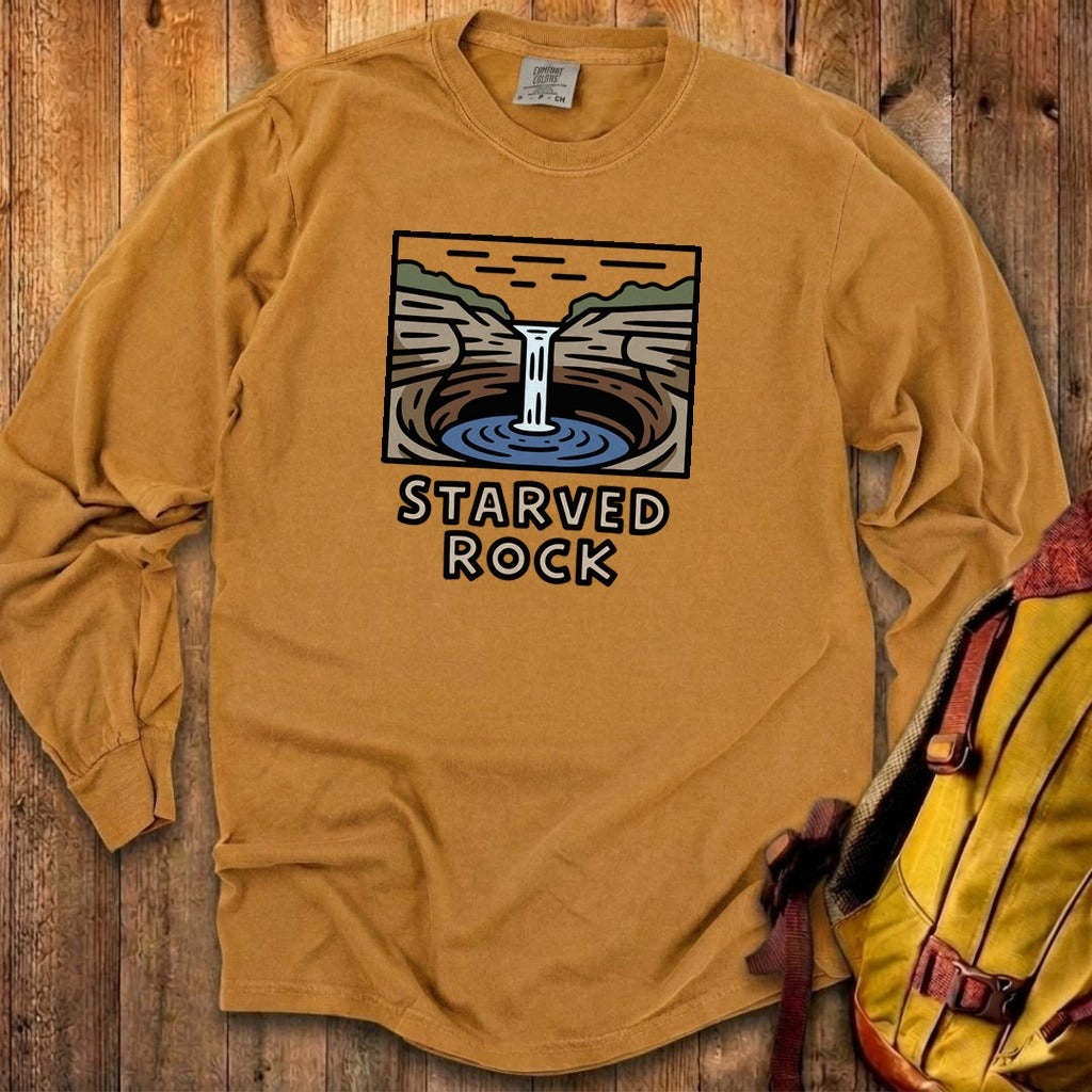 Starved Rock State Park 2 Cotton Long Sleeve product image 23