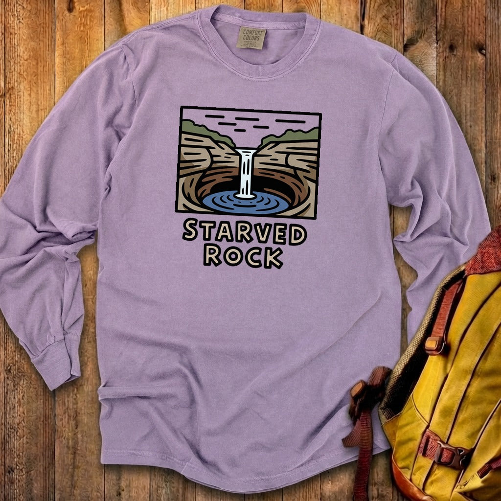 Starved Rock State Park 2 Cotton Long Sleeve product image 25
