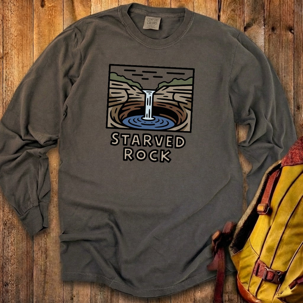 Starved Rock State Park 2 Cotton Long Sleeve product image 27