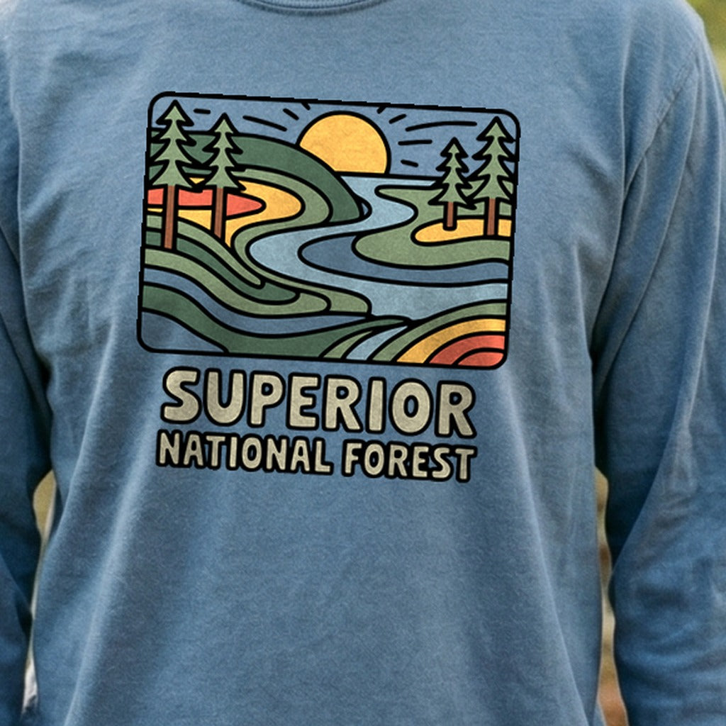 Superior National Forest Cotton Long Sleeve product image 3