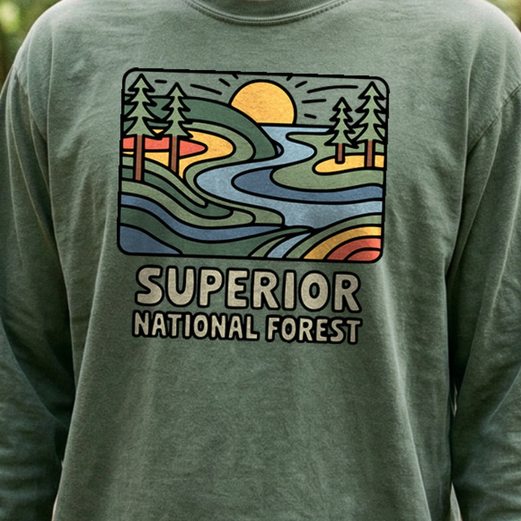 Superior National Forest Cotton Long Sleeve product image 4