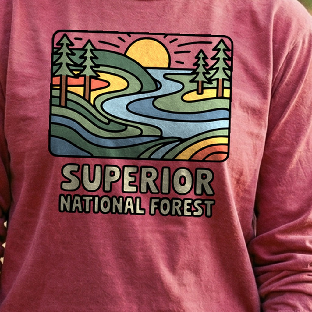 Superior National Forest Cotton Long Sleeve product image 5