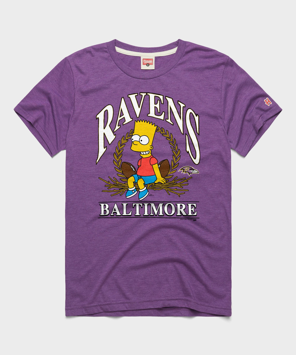 The Simpsons Bart x Baltimore Ravens product image 1