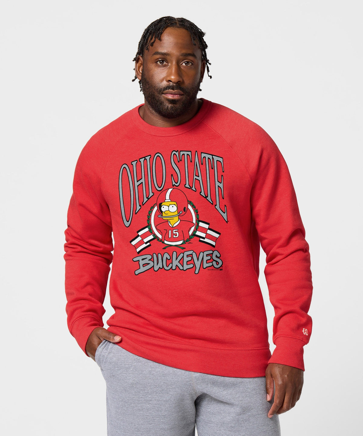 The Simpsons Bart x Ohio State Crewneck product image 3