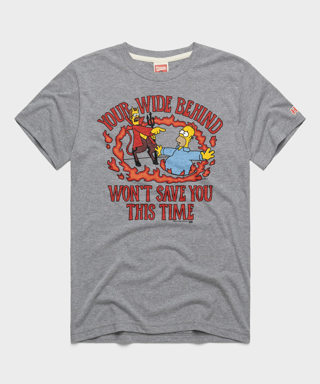 The Simpsons Your Wide Behind Won't Save You This Time product image 1