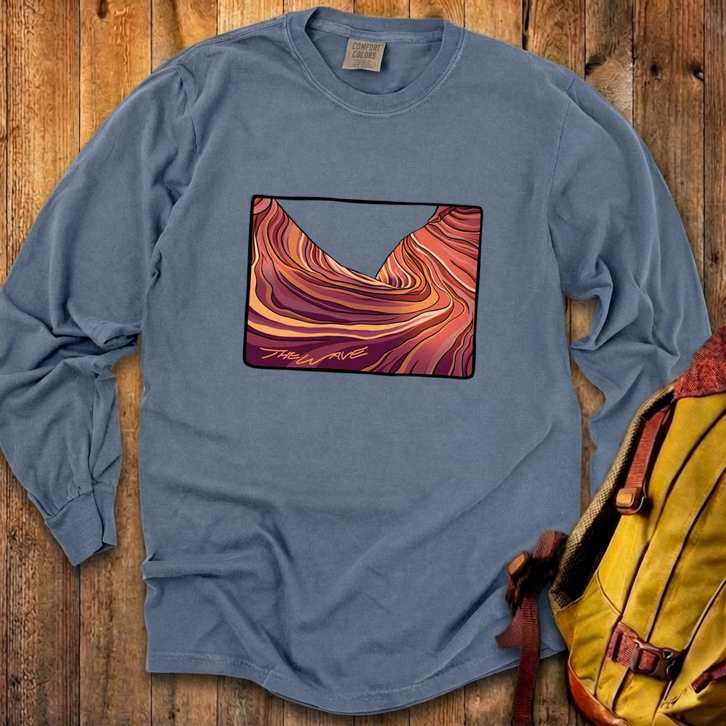 The Wave Cotton Long Sleeve product image 9