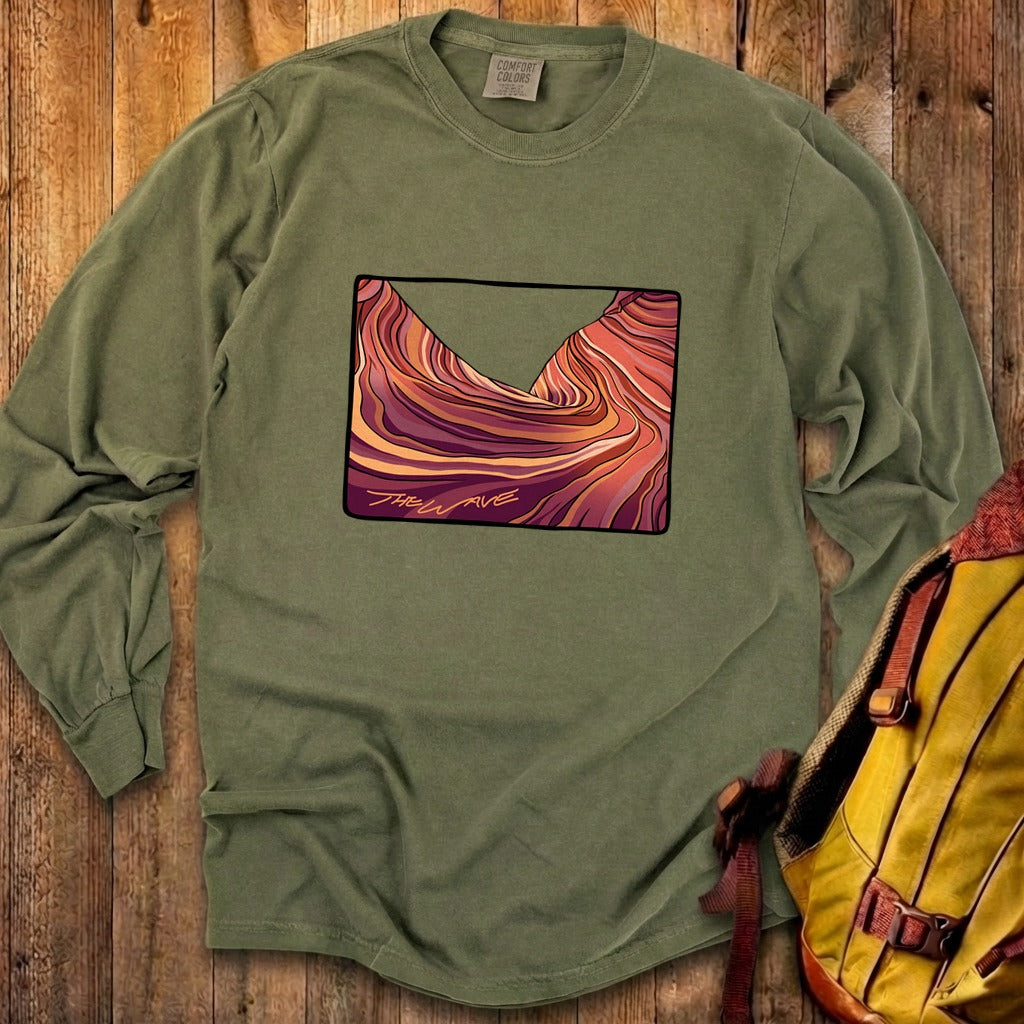 The Wave Cotton Long Sleeve product image 1