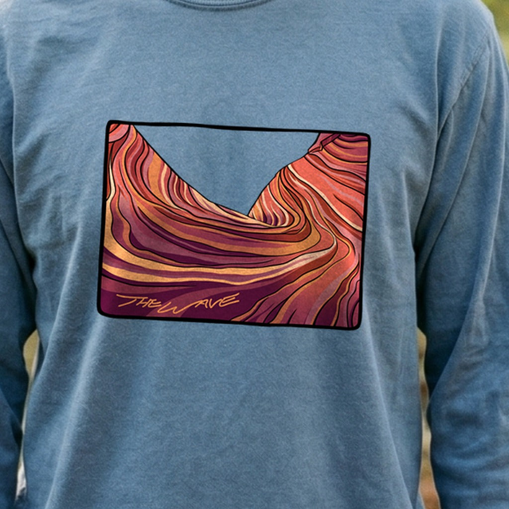 The Wave Cotton Long Sleeve product image 3