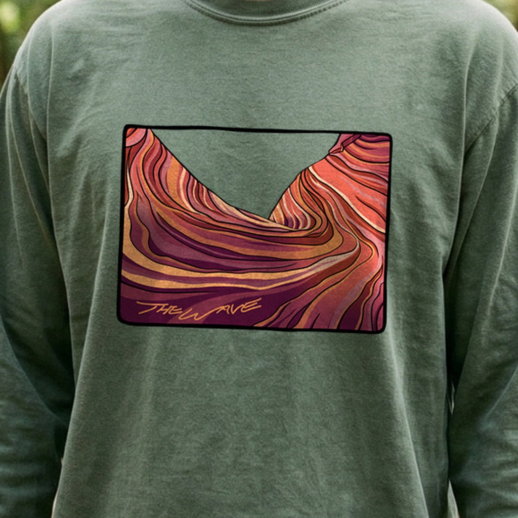 The Wave Cotton Long Sleeve product image 4