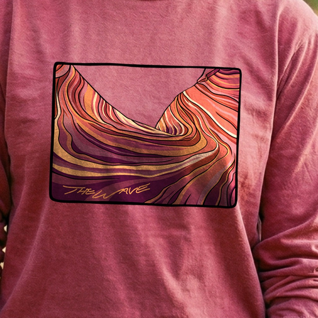 The Wave Cotton Long Sleeve product image 5