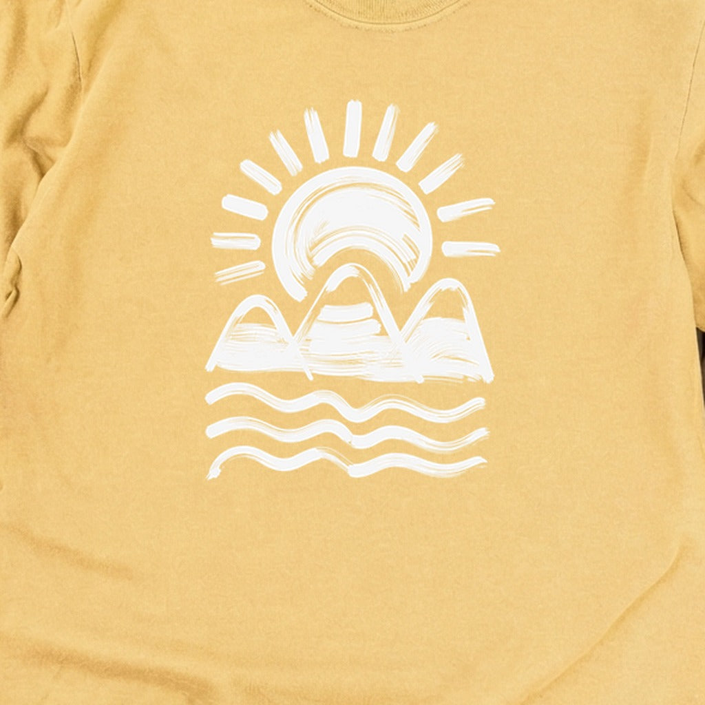 Three Sisters Mountains Cotton Long Sleeve product image 10