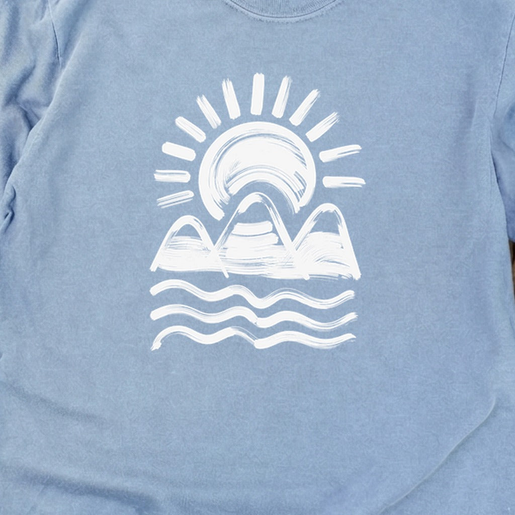 Three Sisters Mountains Cotton Long Sleeve product image 12