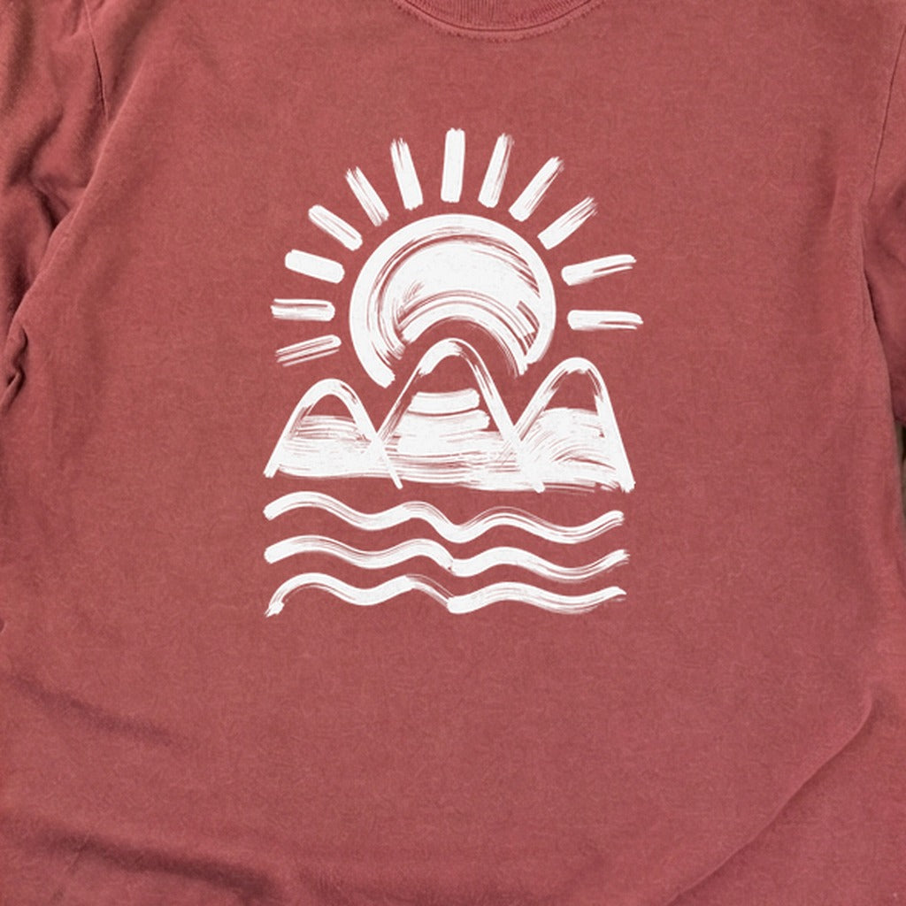Three Sisters Mountains Cotton Long Sleeve product image 14