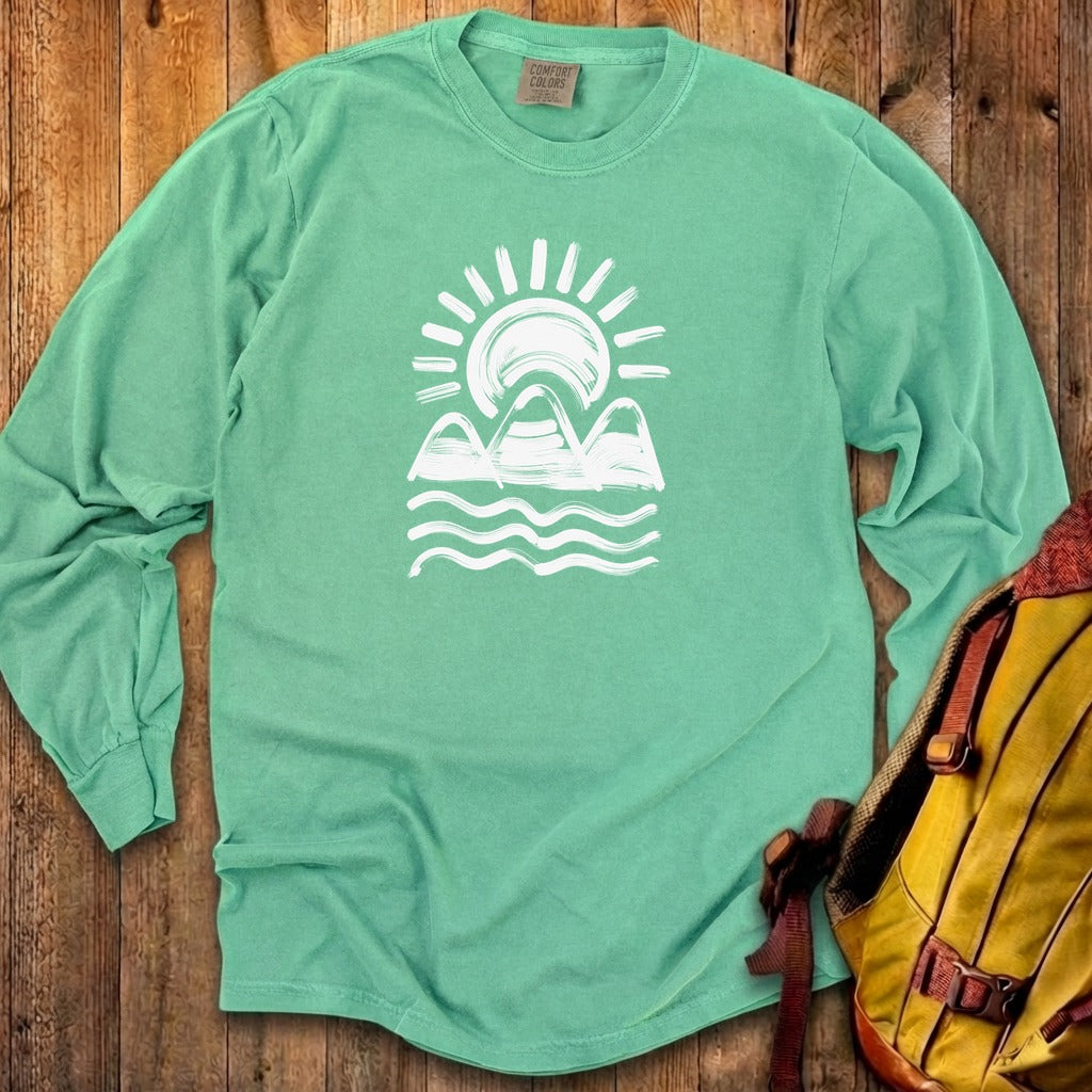 Three Sisters Mountains Cotton Long Sleeve product image 19