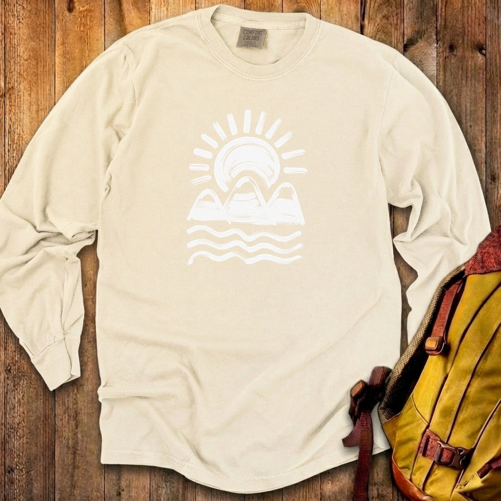 Three Sisters Mountains Cotton Long Sleeve product image 21