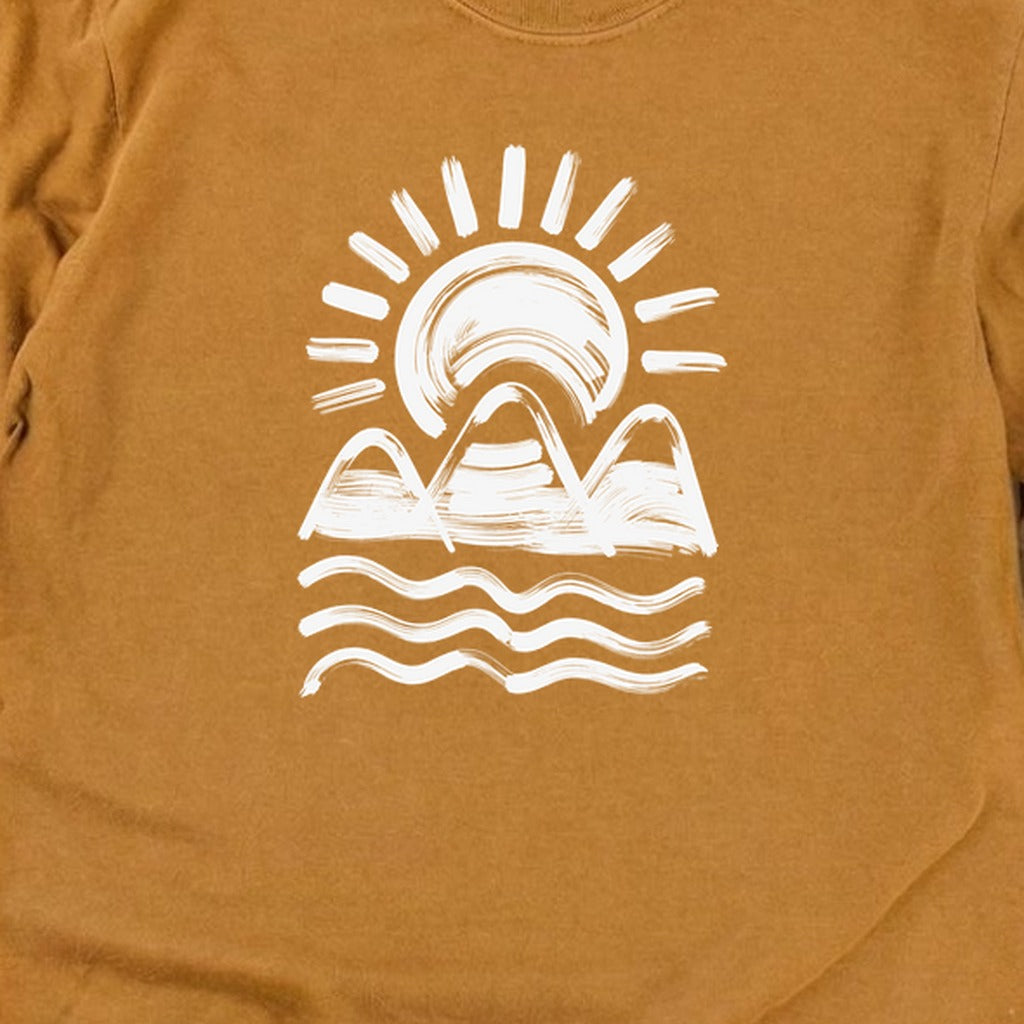 Three Sisters Mountains Cotton Long Sleeve product image 24