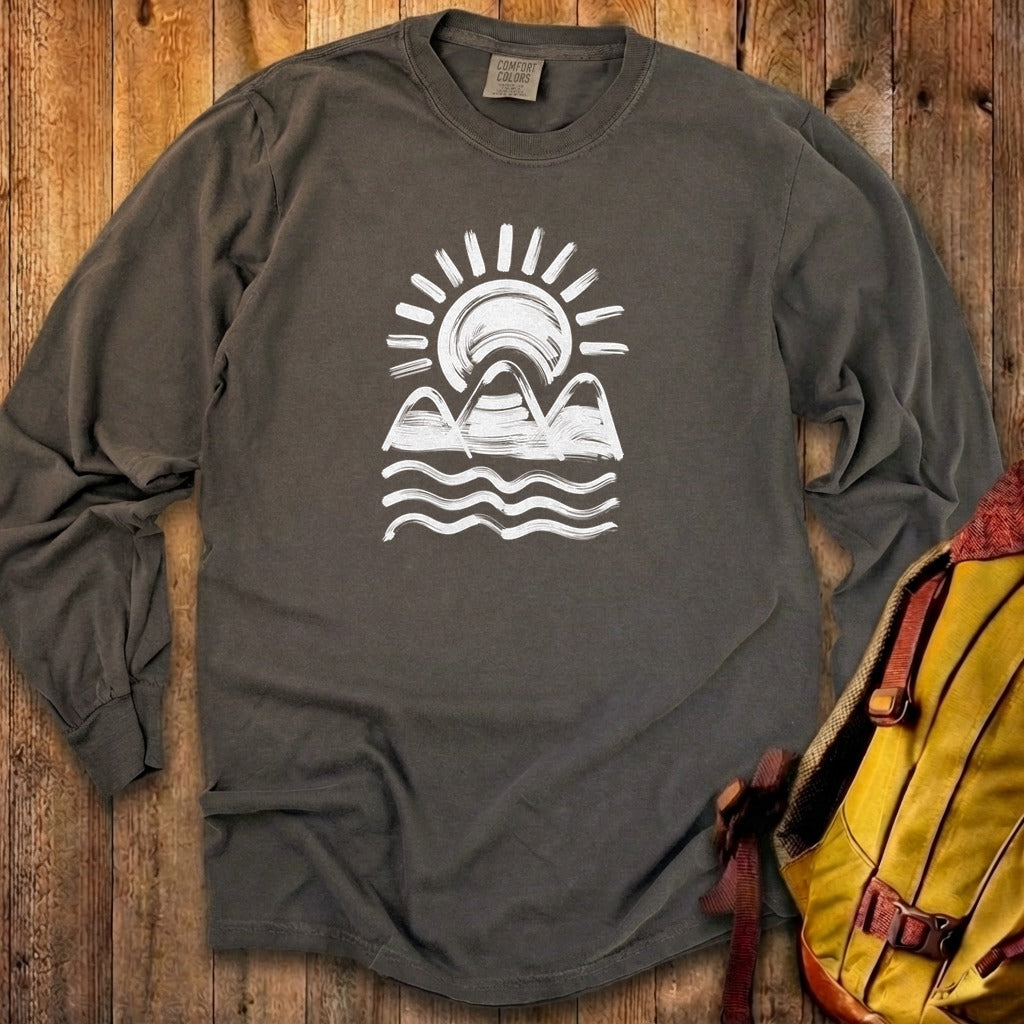 Three Sisters Mountains Cotton Long Sleeve product image 27