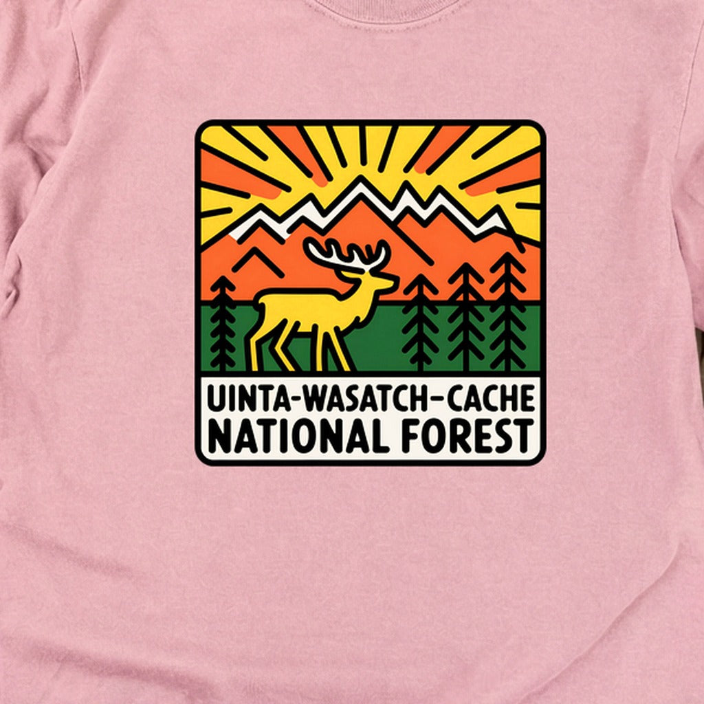 Uinta-Wasatch-Cache National Forest Cotton Long Sleeve product image 8