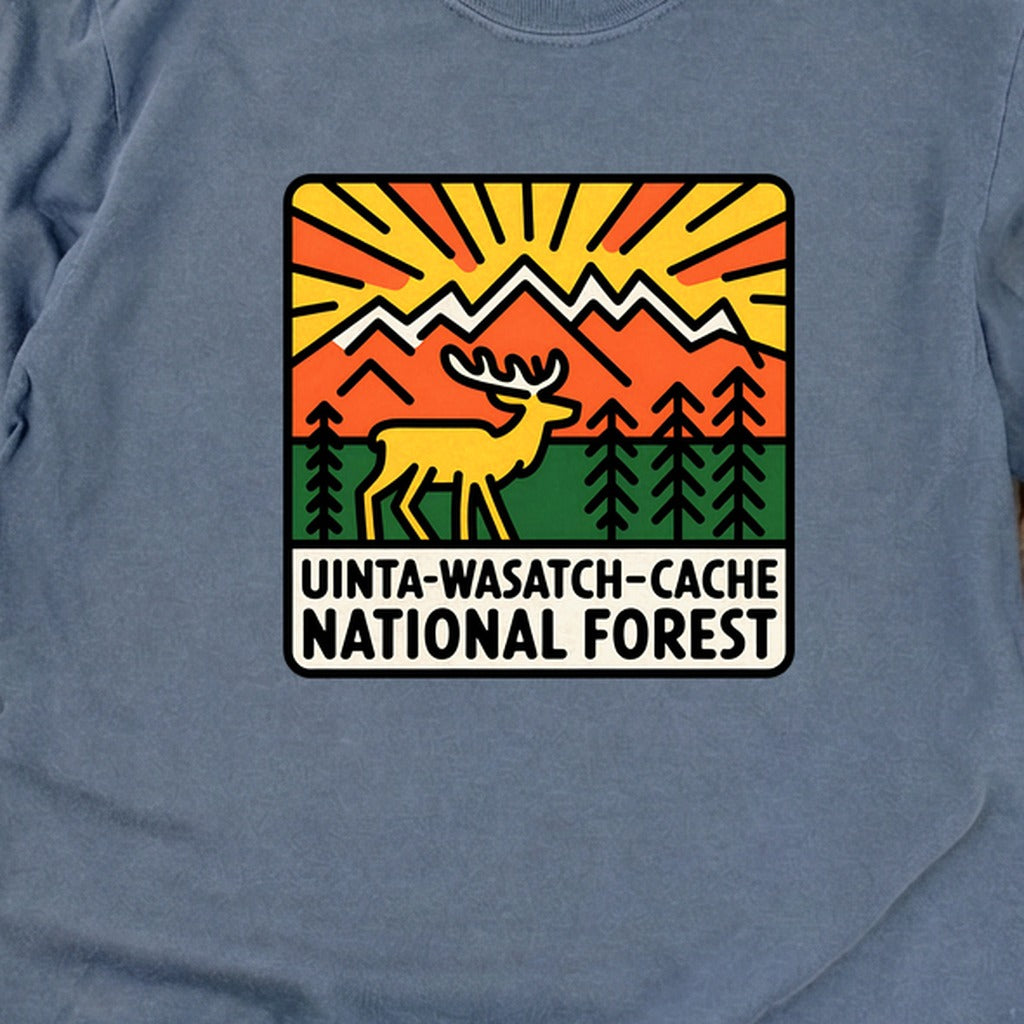 Uinta-Wasatch-Cache National Forest Cotton Long Sleeve product image 10