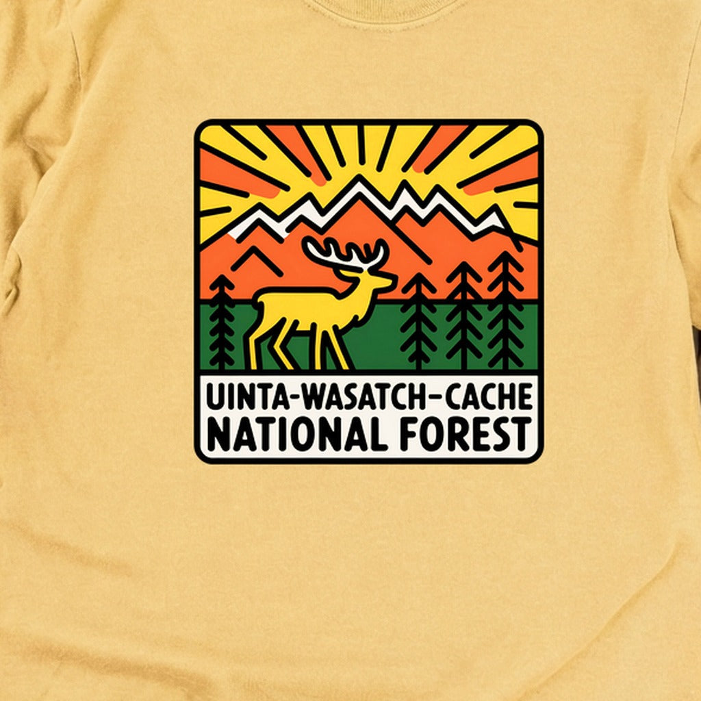 Uinta-Wasatch-Cache National Forest Cotton Long Sleeve product image 12