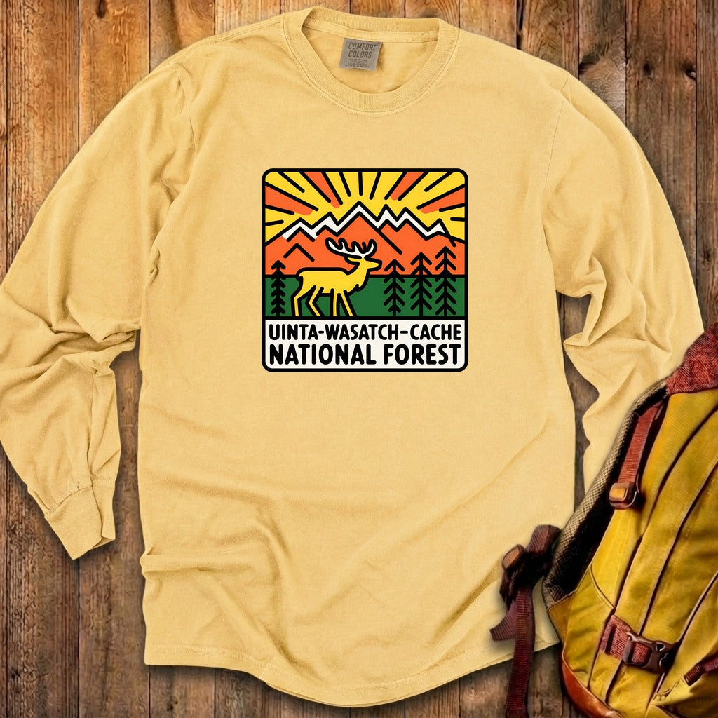 Uinta-Wasatch-Cache National Forest Cotton Long Sleeve product image 11