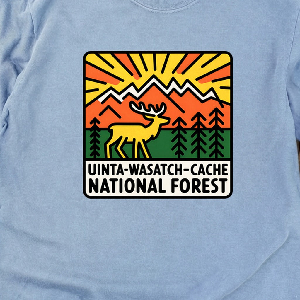 Uinta-Wasatch-Cache National Forest Cotton Long Sleeve product image 14