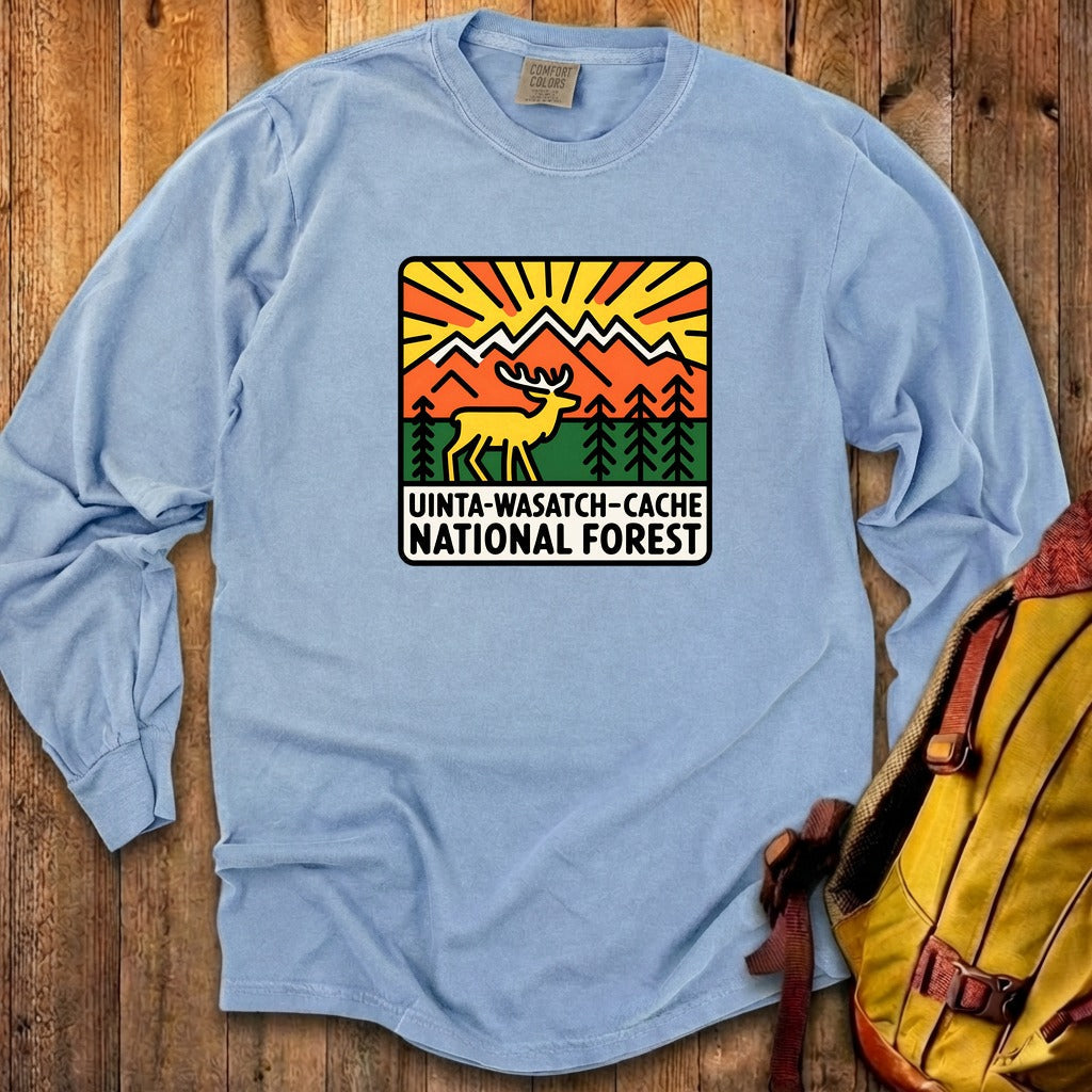 Uinta-Wasatch-Cache National Forest Cotton Long Sleeve product image 13