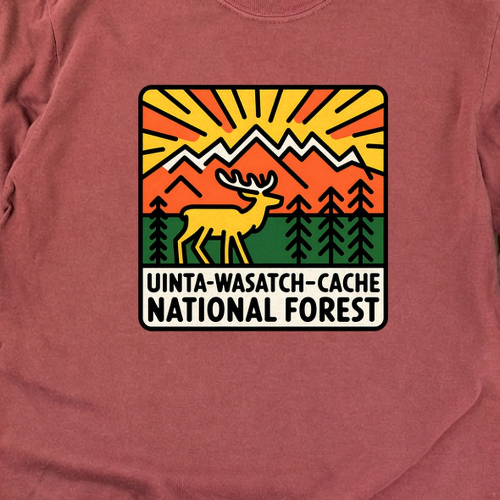 Uinta-Wasatch-Cache National Forest Cotton Long Sleeve product image 16