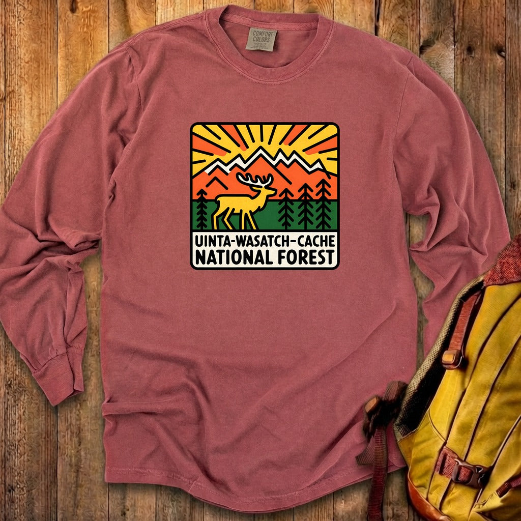 Uinta-Wasatch-Cache National Forest Cotton Long Sleeve product image 15